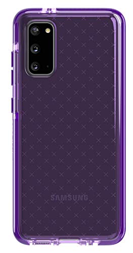 Tech 21 Evo Check Violet Samsung Galaxy S20 Mobile Phone Case