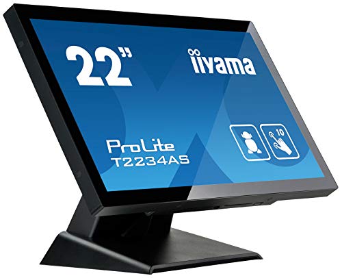 iiyama ProLite T2234AS-B1 - Kiosk - 1 RK3288 / 1.8 GHz - RAM 2 GB - SSD - eMMC 16 GB - Mali-T760 MP4 - GigE, RS-232C - WLAN: 802.11a/b/g/n, Bluetooth 4.0 - Android 8.1 (Oreo) - monitor: LED 21.5" 1920 x 1080 (Full HD) touchscreen - black