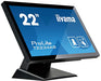 iiyama ProLite T2234AS-B1 - Kiosk - 1 RK3288 / 1.8 GHz - RAM 2 GB - SSD - eMMC 16 GB - Mali-T760 MP4 - GigE, RS-232C - WLAN: 802.11a/b/g/n, Bluetooth 4.0 - Android 8.1 (Oreo) - monitor: LED 21.5" 1920 x 1080 (Full HD) touchscreen - black