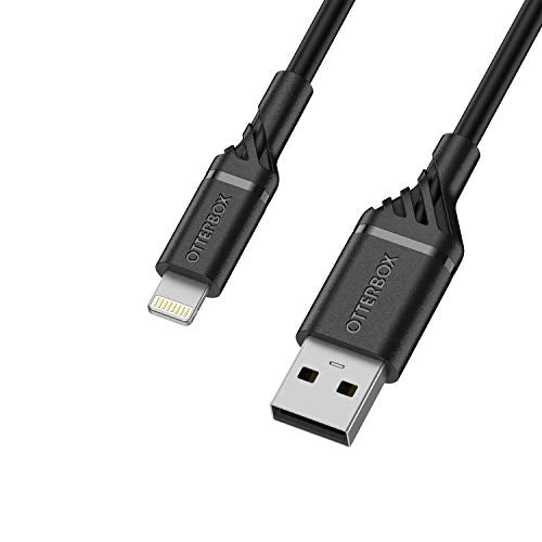 OtterBox Standard - Lightning cable - Lightning male to USB male - 1 m - black - for Apple iPad/iPhone/iPod (Lightning)