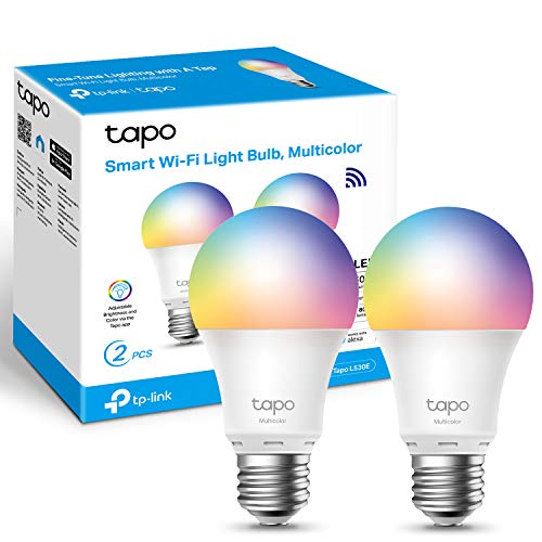 Tapo L530E - LED light bulb - E27 - 8.7 W (equivalent 60 W) - 16 million colours - 2500-6500 K (pack of 2)