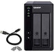 QNAP TR-002 - Hard drive array - 2 bays (SATA-600) - USB 3.1 Gen 2 (external)