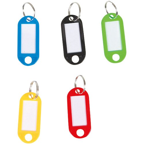 Best Value Office Depot-Pack 100Box Key Fobs Assorted Standard