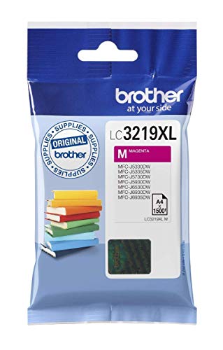 Best Value Brother LC-3219XLM Inkjet Cartridge, High Yield, Magenta, Brother Genuine Supplies