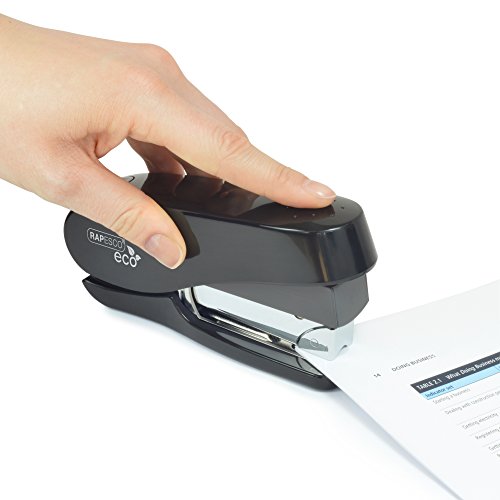 Rapesco Germ Savvy Luna Eco Stapler With 2000 Staples Black