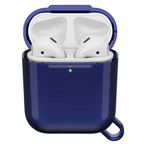 OtterBox Ispra Series - Case for wireless earphones - polycarbonate, zinc alloy, thermoplastic elastomer (TPE) - spacesuit blue - for Apple AirPods