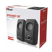 Trust Remo 2.0 Channel Speaker Set USB Powered Advanced Technology for Rich and Powerful Sound 16W