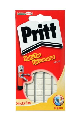 Best Value Pritt Sticky Tac Mastic Adhesive Non-staining White Ref 1563151 [Pack of 12]