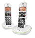 Best Value Doro PhoneEasy 100W DECT Cordless Phone with Amplified Sound and Big Buttons (Twin Set)