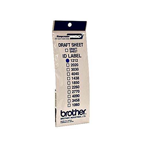 Brother ID1212 - 12 x 12 mm 12 label(s) stamp ID labels - for StampCreator PRO SC-2000, PRO SC-2000USB