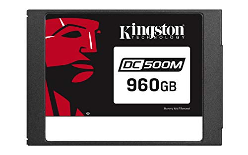 Kingston Data Center DC500M - Solid state drive - encrypted - 960 GB - internal - 2.5" - SATA 6Gb/s - 256-bit AES - Self-Encrypting Drive (SED)