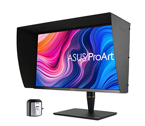 ASUS ProArt PA27UCX-K - LED monitor - 27" - 3840 x 2160 4K @ 60 Hz - IPS - 1000 cd/m - 1000:1 - DisplayHDR 1000 - HDR10 - 5 ms - 2xHDMI, DisplayPort, USB-C - speakers - black - with X-Rite i1 Display Pro