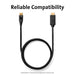 Kensington DisplayPort 1.2 (M) to HDMI (M) Passive Cable, 6ft - Video cable - DisplayPort male to HDMI male - 1.83 m - black - passive, 1080p support