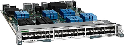 Cisco Nexus 7000 F3-Series 48-Port Fiber 1 and 10G Ethernet Module - Expansion module - Gigabit Ethernet / 10 Gigabit SFP+ / SFP (mini-GBIC) x 48 - for Nexus 7000, 7004, 7010, 7700, 7700 18-Slot