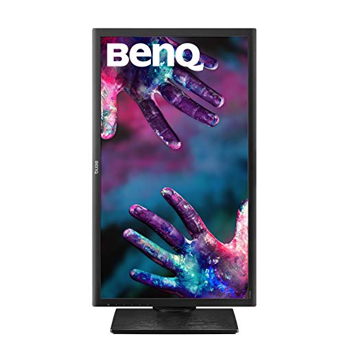 BenQ DesignVue PD2700Q - PD Series - LED monitor - 27" - 2560 x 1440 - IPS - 350 cd/m - 1000:1 - 4 ms - HDMI, DisplayPort, Mini DisplayPort - speakers - black