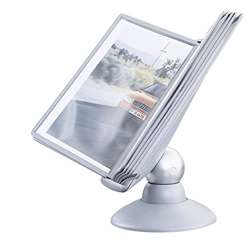 Best Value Durable Sherpa Motion Display Unit Rotating with 10 Panels 10 Tabs Titanium Ref 5587/37