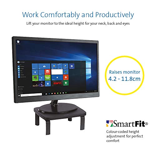 Kensington SmartFit - Stand - for Monitor - black - screen size: up to 21"