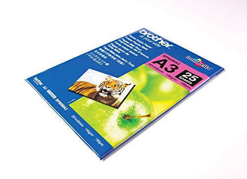 Brother BP - Matte - A3 (297 x 420 mm) - 145 g/m - 25 sheet(s) paper - for Brother HL-J6000, MFC-J5630, J6580, J6583, J6980, J6983, J6995, J6997, J6999