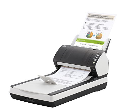 Fujitsu fi-7240 - Document scanner - Triple CCD - Duplex - 216 x 355.6 mm - 600 dpi x 600 dpi - up to 40 ppm (mono) / up to 40 ppm (colour) - ADF (80 sheets) - USB 2.0