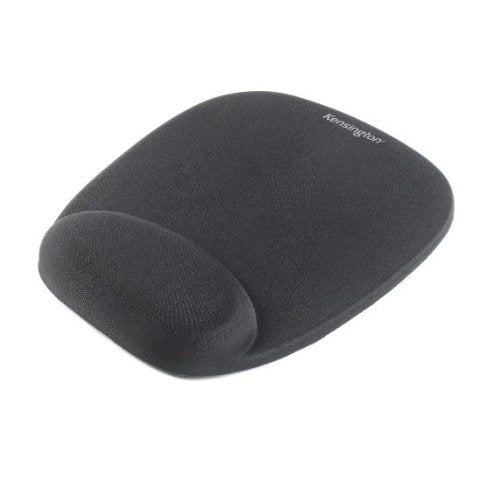 Best Value Kensington Ergonomic Comfort Foam Mouse Mat with Wrist Support - Compatible with Laser and Optical Mice - 32 x 252 x 210 mm - Black (62384)