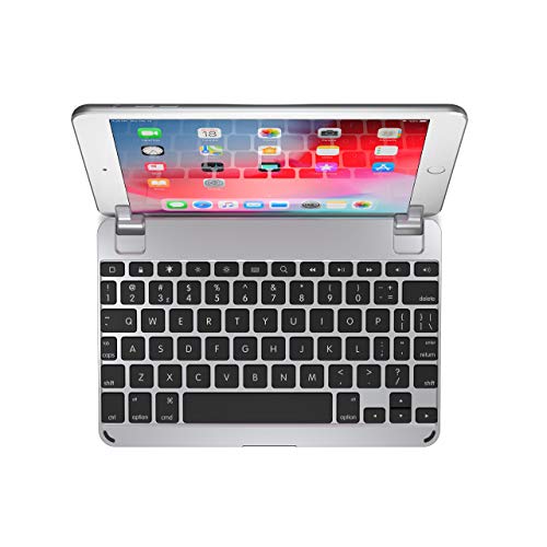 Brydge 7.9 Inches QWERTY English Bluetooth Wireless Keyboard for Apple iPad Mini 4th Generation Patented Hinge Design Backlit Keys 180 Degree Viewing 