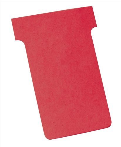 Best Value Nobo Board Accessory, T-Cards in Blister Pack, Size 3, Pack of 100,Green red