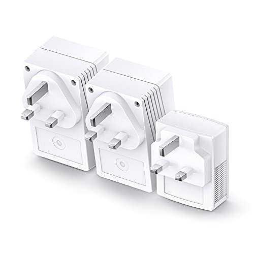 TP-Link TL-WPA4220T KIT - V4 - bridge - HomePlug AV (HPAV) - 802.11b/g/n - 2.4 GHz - wall-pluggable - with 2 x TP-Link TL-WPA4220