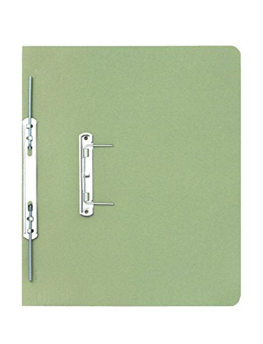 Best Value Exacompta Guildhall Spiral Files, 315 gsm, Foolscap, - Green, Pack of 50