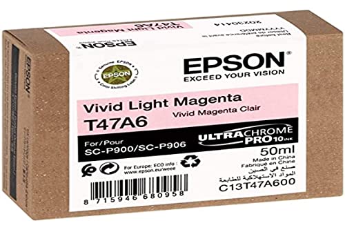 Epson Vivid Light Magenta T47A6 Pro10 Ink C 50Ml