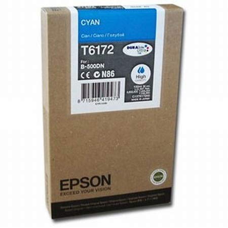 Best Value Epson T6172 B-500DN High Capacity Ink Cartridge, Cyan, Genuine