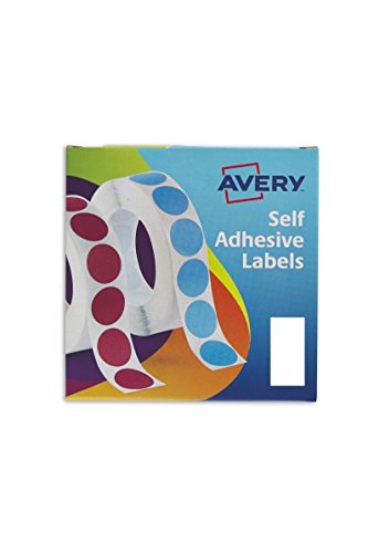 Best Value Avery 24-426 Small White Rectangle Self-Adhesive Labels in Dispenser, Hand Write Only, 25 x 50mm, 400 Labels Per Pack