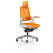 Zure Elastomer Gel Orange With Arms With Headrest KC0165