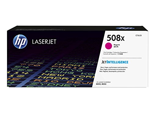 HP 508X - CF363X - 1 x Magenta - Toner cartridge - High Yield - For Color LaserJet Enterprise M552dn, M553dn, M553n, M553x