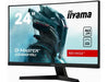 iiyama G-MASTER Red Eagle G2466HSU-B1 - LED monitor - curved - 24" (23.6" viewable) - 1920 x 1080 Full HD (1080p) @ 165 Hz - VA - 250 cd/m² - 3000:1 - 1 ms - 2xHDMI, DisplayPort - speakers - matte black