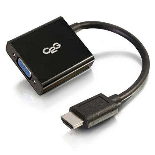 C2G HDMI to VGA Adapter Converter Dongle - Video converter - HDMI - HDMI, VGA - black