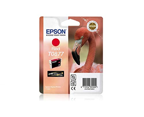 Epson T0877 - Print cartridge - 1 x red