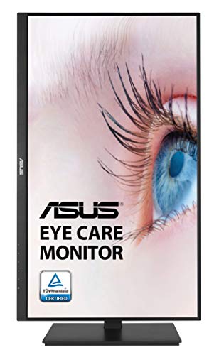 ASUS VA27DQSB - LED monitor - 27" - 1920 x 1080 Full HD (1080p) @ 75 Hz - IPS - 250 cd/m - 1000:1 - 5 ms - HDMI, VGA, DisplayPort - speakers - black