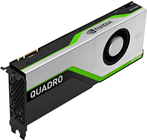 NVIDIA Quadro RTX 5000 - Graphics card - Quadro RTX 5000 - 16 GB GDDR6 - PCIe 3.0 x16 - 4 x DisplayPort, USB-C - for Workstation Z2 G4 (MT, 500 Watt, 650 Watt), Z2 G5 (tower), Z4 G4, Z6 G4, Z8 G4, ZCentral 4R Workstation (1350 Watt)