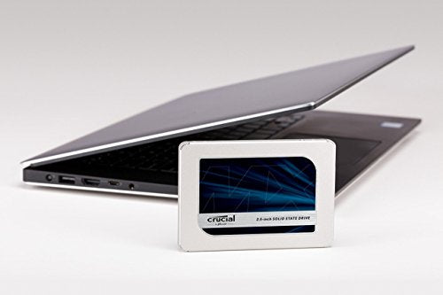 Crucial MX500 - Solid state drive - encrypted - 1 TB - internal - 2.5" - SATA 6Gb/s - 256-bit AES - TCG Opal Encryption 2.0