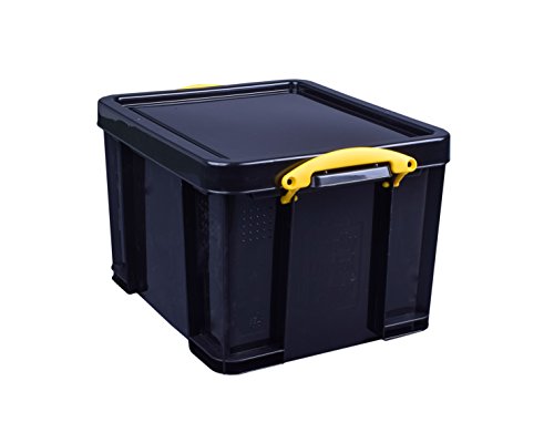 Best Value Really Useful Storage 35 Litre Solid Black