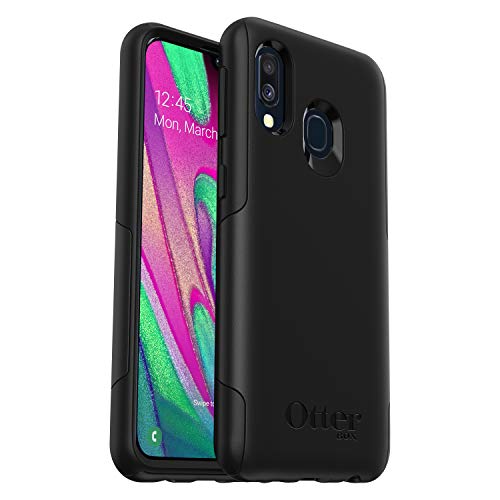 OtterBox Commuter Series - Back cover for mobile phone - polycarbonate - black - for Samsung Galaxy A40