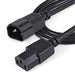 StarTech 1m Power Cord C14 to C13