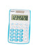 Best Value Genie 12492 Compact Pocket Calculator with 8 Digit Display - Blue, single unit