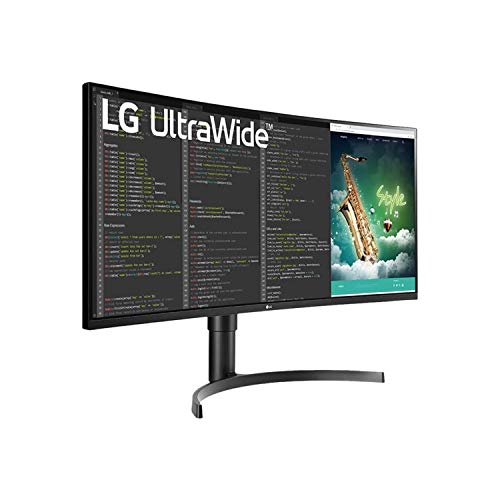 LG 35WN75C-B - LED monitor - curved - 35" - 3440 x 1440 UWQHD @ 100 Hz - VA - 300 cd/m - 2500:1 - HDR10 - 5 ms - 2xHDMI, DisplayPort, USB-C - speakers