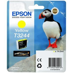 Best Value Epson C13T32444010 Ink Cartridge for Printer, Yellow, Genuine, Amazon Dash Replenishment Ready