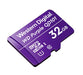 WD Purple SC QD101 WDD032G1P0C - Flash memory card - 32 GB - UHS-I U1 / Class10 - microSDHC - purple