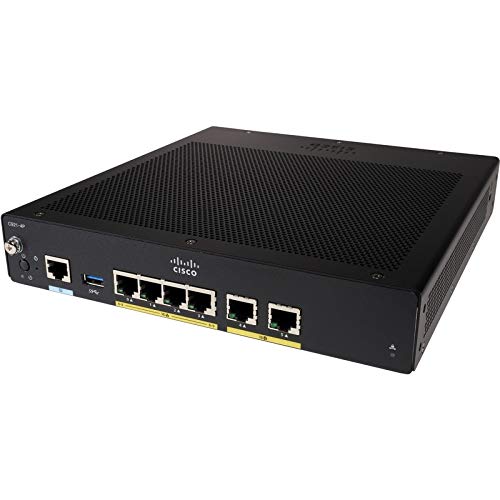 Cisco Integrated Services Router 921 - Router - 4-port switch - GigE - WAN ports: 2