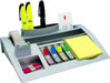 Best Value Post-it C50 Desk-Organiser for Improved Workflow with Notes Index Tabs and Scotch Tape, 1x Organiser pre-loaded with stationery and supplies