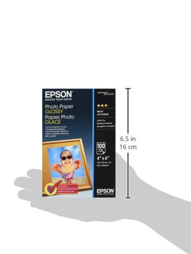 Best Value Epson C13S042548 10 x 15 cm Glossy Photo Paper (Pack of 100)