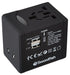 Best Value Swordfish 40249 VariPlug Dual USB Universal Travel Plug Adapter/Charger - Black